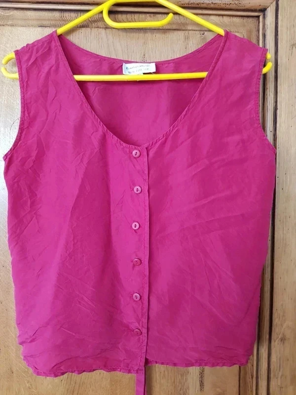 Camisa de seda vermelha – photo 2